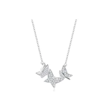 Crafts Women's 925 Sterling Silver Necklaces Unisex