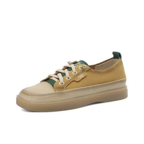 BOERDIQI Lightweight Height Increasing Low Top Skateboard Shoes Women's