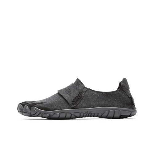 Vibram Slip Resistant Support Lightweight Low Top Training Shoes Men's Black