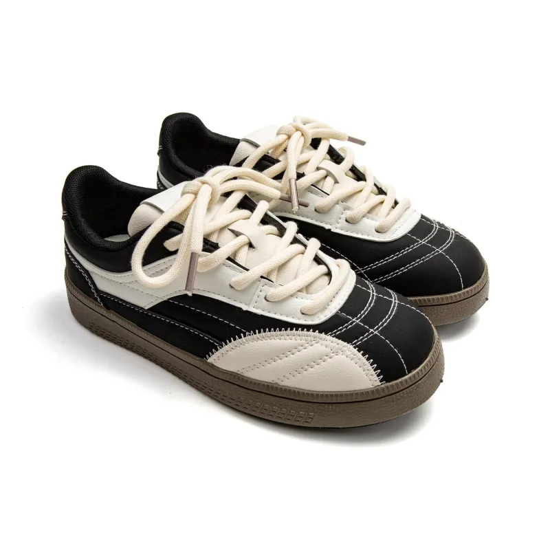 Far Waves Slip Resistant, Abrasion Resistant, Lightweight Low Top Skateboard Shoes Women's-1