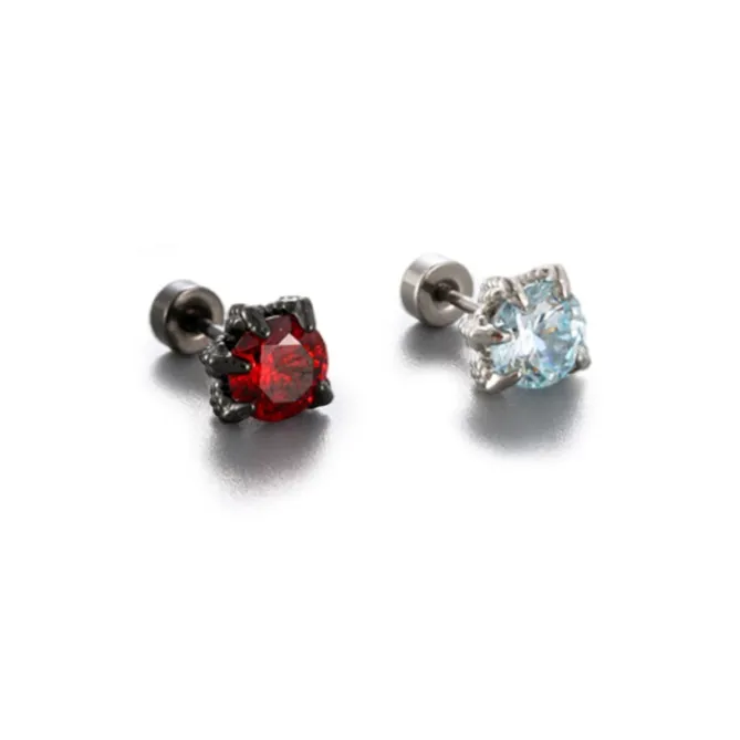 SHEEHHYY Alloy Stud Earrings Women's-14