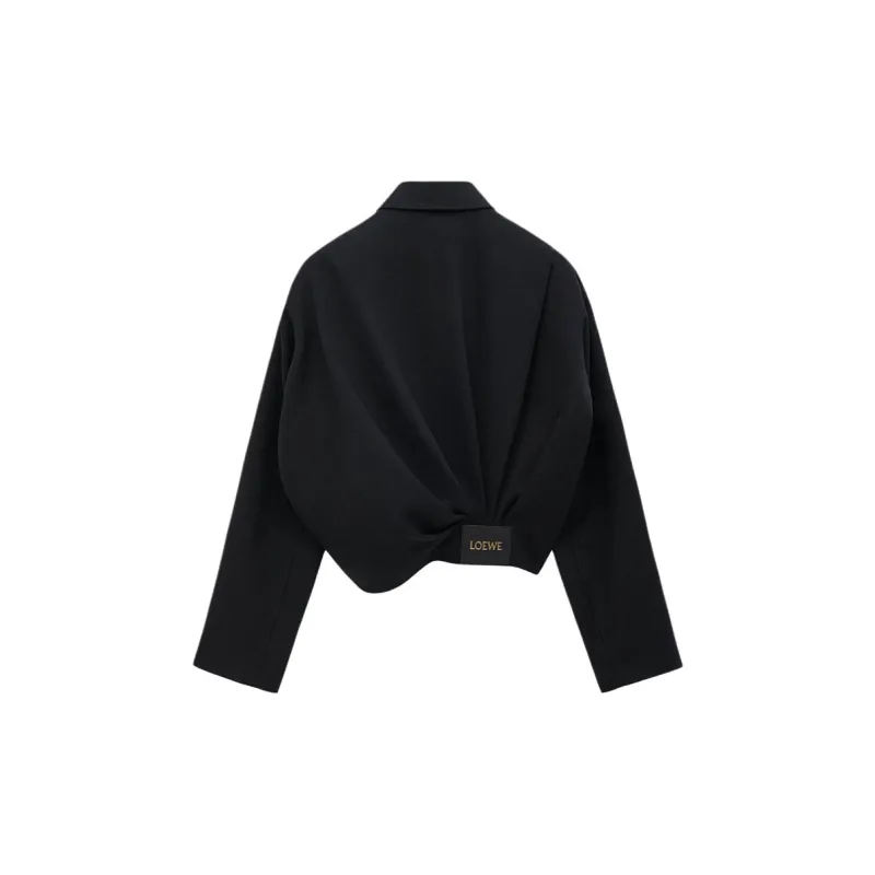 LOEWE Draped Jacket 'Black'-1
