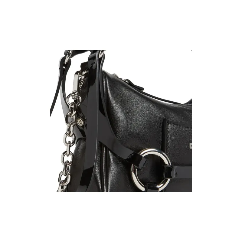 DSQUARED 2 Lambskin One Shoulder Handbags Women's Black-4