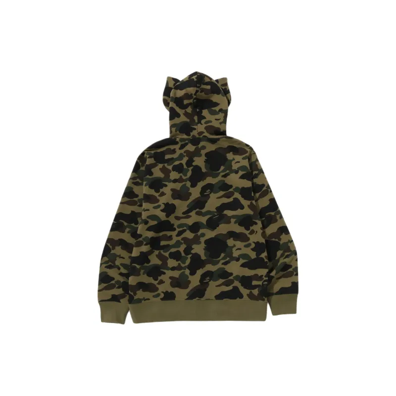 Bape 1st Camo One Point Full Zip Hoodie-3