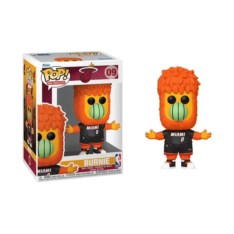 Funko NBA Mascot Miami Heat Bernie Chibi Figures-2