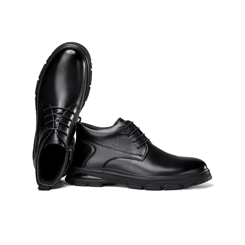 HANG TEN Men's Casual Shoes Men Mid Top Black/Brown-1