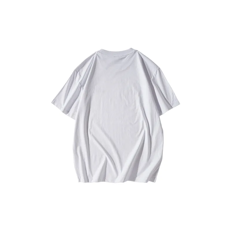 ZMOH T Shirt Unisex Couple's White-1