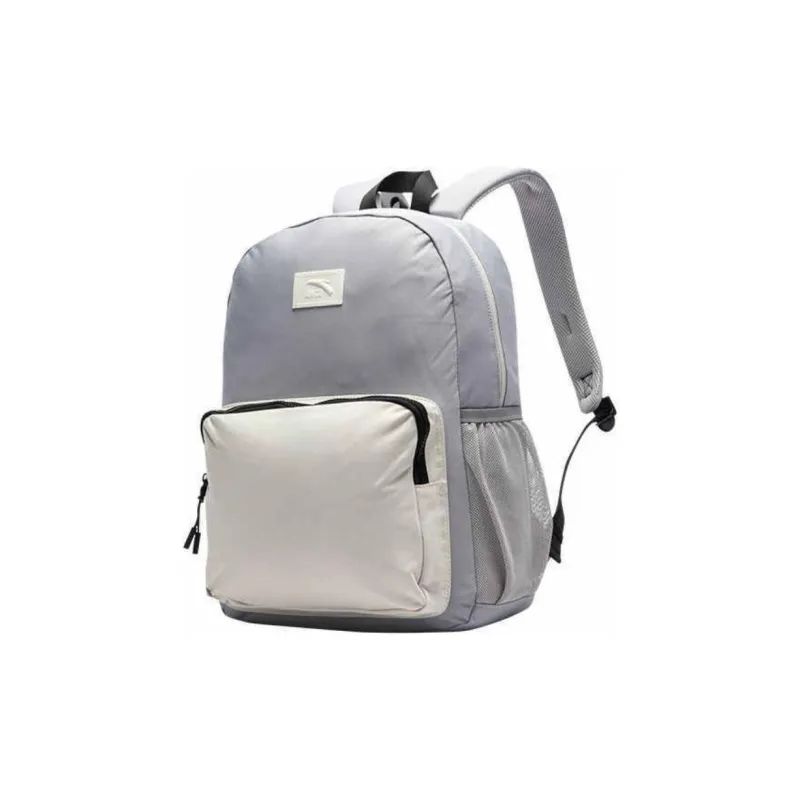 Anta Life Collection Fabric Backpack Regular Unisex Light Pure Gray-1