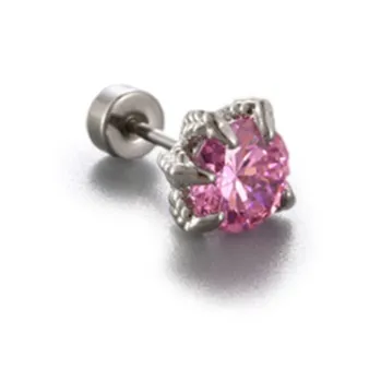 SHEEHHYY Alloy Stud Earrings Women's-7