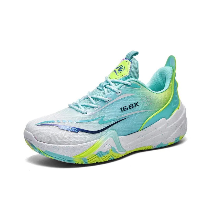 Kuding Cushioned Wear-Resistant Breathable Low-Top Basketball Shoes Unisex-11