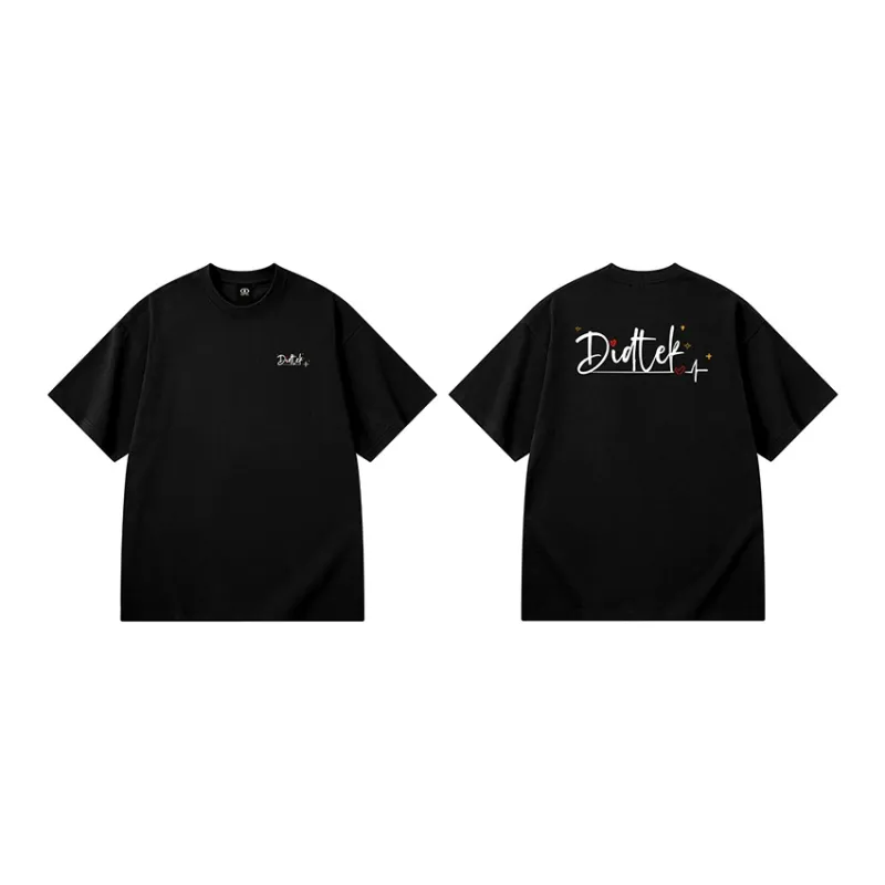 DIDTEK Drop Shoulder Sleeve Short Sleeved T Shirts Unisex-8