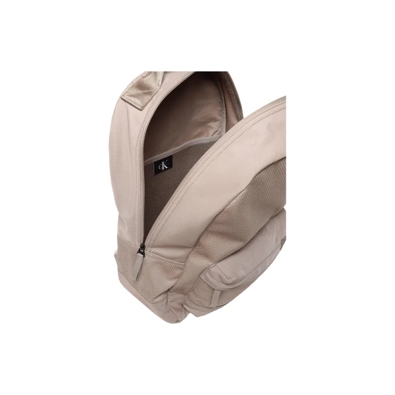 CALVIN KLEIN Polyester Backpack Men's Beige-2