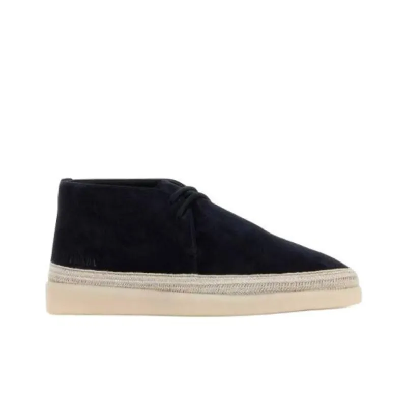PRADA Men's Casual Shoes Men Low Top Blue-2