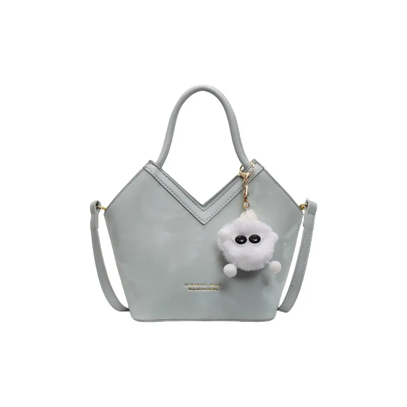 Yalu PU Handbag, Shoulder Bag, Crossbody Bag Regular Women's Blue/Brown/Pink/Gray/Black-1