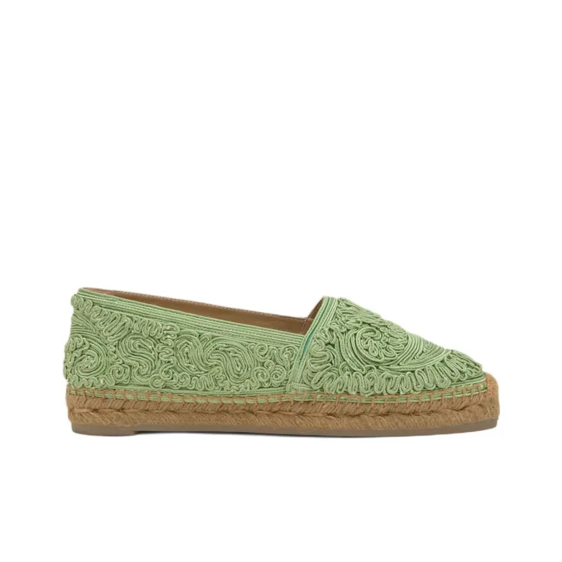 ETRO x Castañer Kenda Espadrilles Women's Green-1