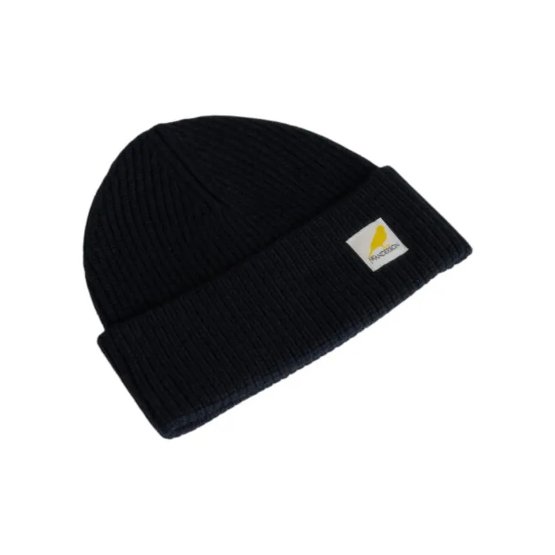 JW Anderson Logo Patch Knitted Beanie-3