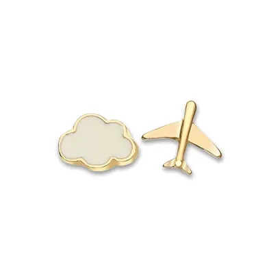 LuluCanaan Alloy Stud Earrings Women's-0