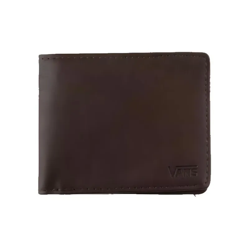 Vans Drop V Polyester Wallet Men's Dark Brown-1