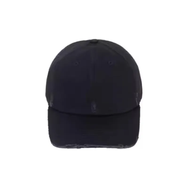 ANN ANDELMAN Cotton Baseball Caps Unisex Black-2