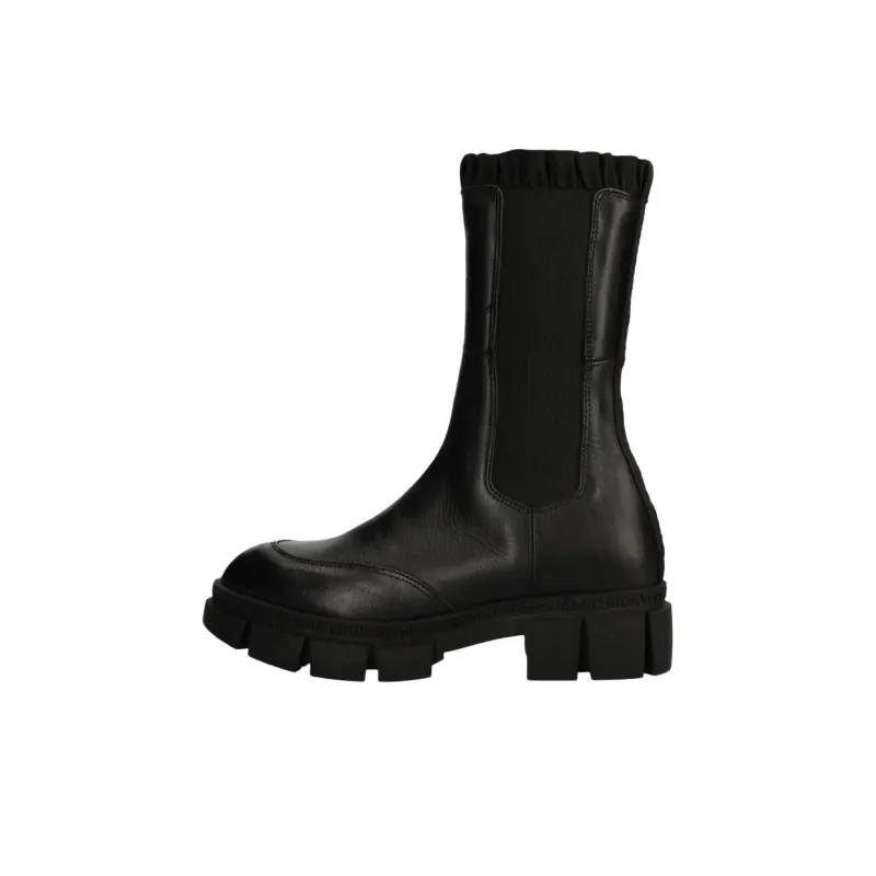 KARL LAGERFELD / Karl Lagerfeld Jeans Aria Ruffle Boots Women's-0