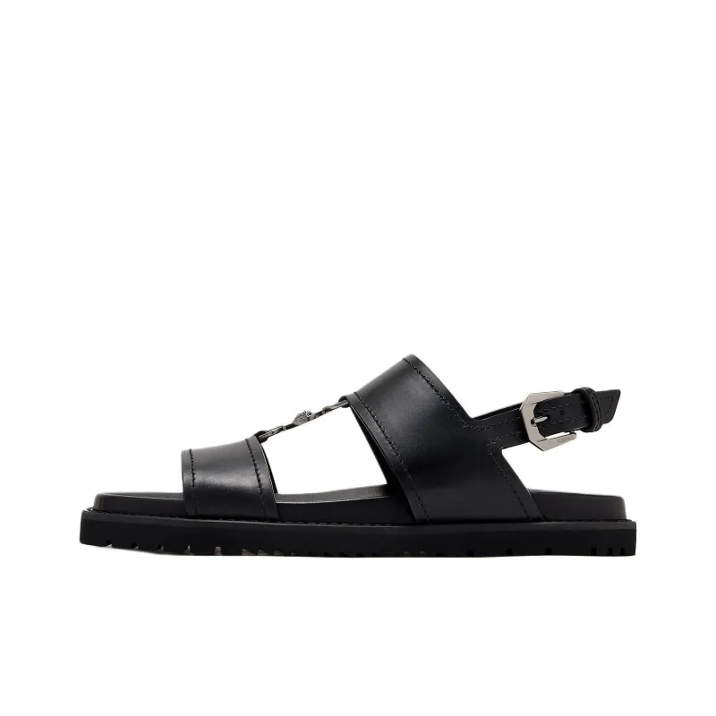 VERSACE Medusa One Strap Sandals Men's Black-0