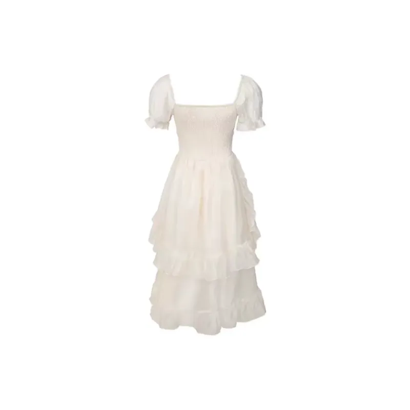 PAIN OR PLEASURE Short Sleeved Dress Women's Image Color-1