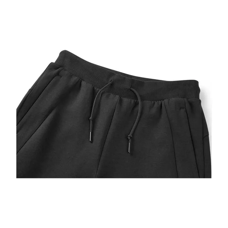 Skechers Comfort Sports Series Knitted Sports Pants Women's Carbon Black-2