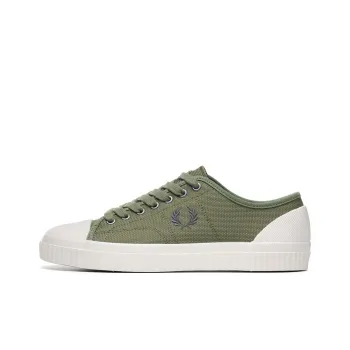 FRED PERRY Hughes Low-Top Skateboard Shoes Men's Green