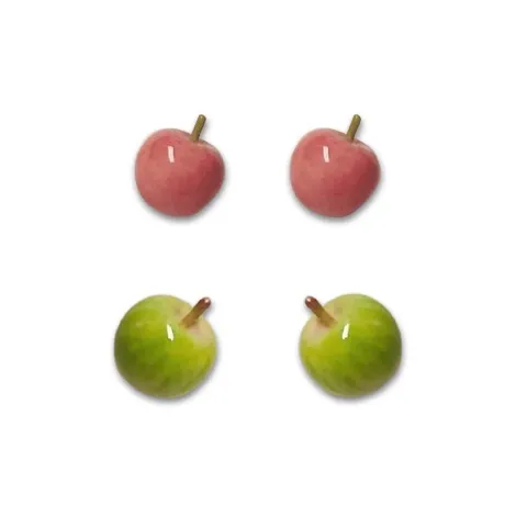 LuluCanaan Glass Stud Earrings Women's-6