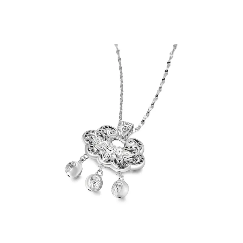 LIPSW 999 Fine Silver Necklaces Unisex-1