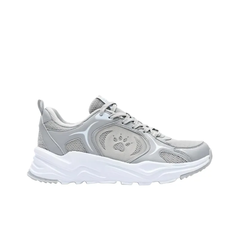 KELME Breathable Coverage Lightweight Low-Top Chunky Sneakers Men's Light Gray-1