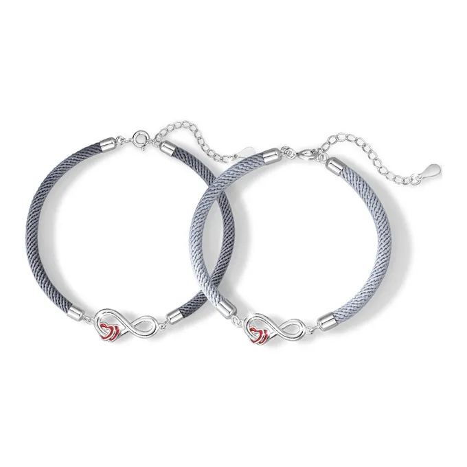 GLOIRE S925 Silver Bracelets Unisex-6