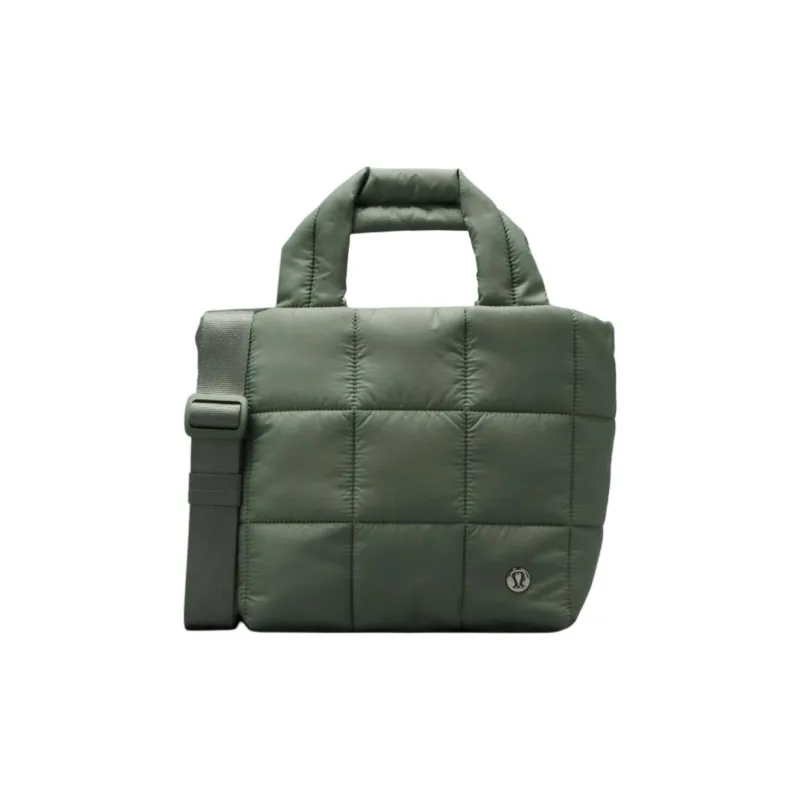 Lululemon Polyester Shoulder Bag Crossbody Bag Handbag Women's Forest Green-0