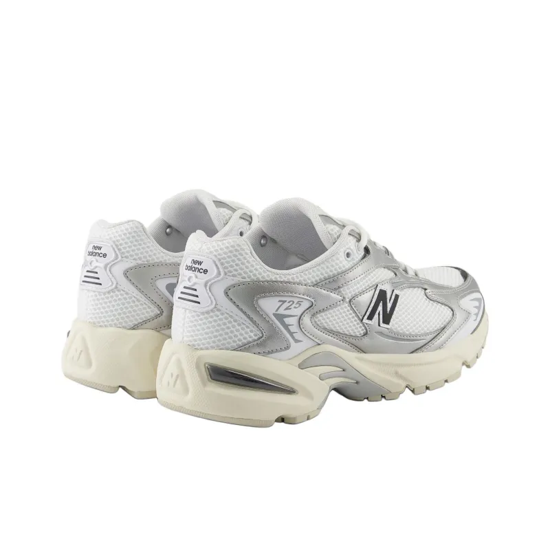 New Balance NB 725 Anti Slip Wear Resistant Low Top Casual Shoes Unisex White-3