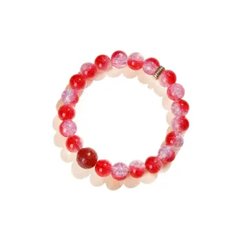 WJT Colored Glaze Jade Bracelets Unisex