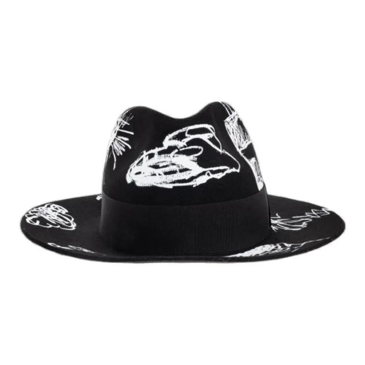 MOSCHINO Cotton Hats & Caps Men's Black-0
