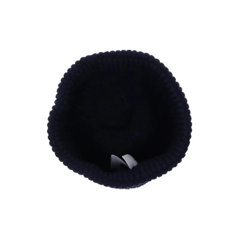 Ami Paris Ami De Coeur Logo Patch Merano Wool Beanie-4