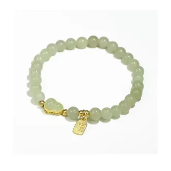 Fei Yu Hetian Jade Green Jade Unisex