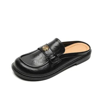 Than Than Me Rubber Sole Slip Resistant Wrap toe Slippers Women's