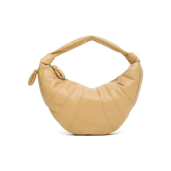 Lemaire Croissant Series Sheepskin Croissant Bag Croissant Bag Handbag Women's Mustard Yellow