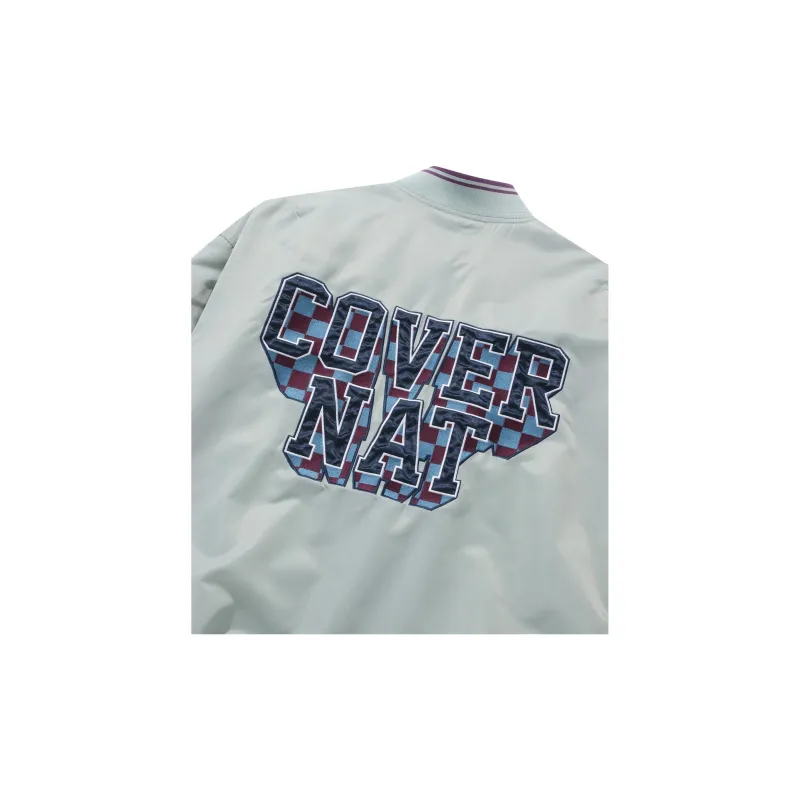 COVERNAT SS24 Baseball Jacket Unisex Mint-2