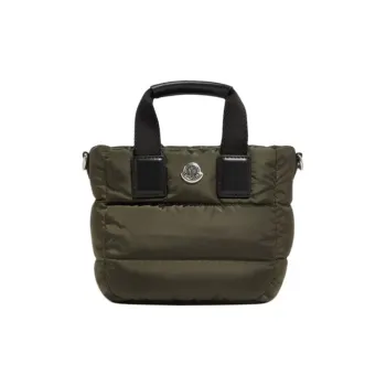 Moncler Caradoc Nylon Tote Bag Shopping Bag Shoulder Bag Crossbody Bag Handbag Micro Women's Green