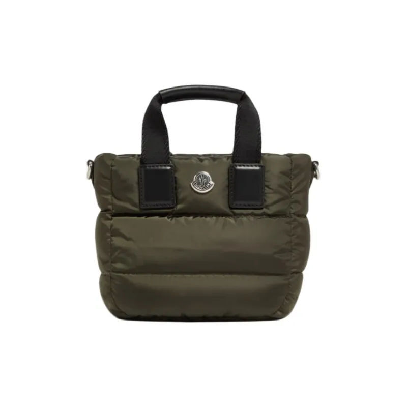 Moncler Caradoc Nylon Tote Bag Shopping Bag Shoulder Bag Crossbody Bag Handbag Micro Women's Green-0