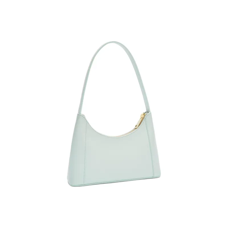 Furla Diamante Soft Calfskin Shoulder Bag Mini Women's Blue-1
