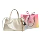 White with Charm-Shopping Bag