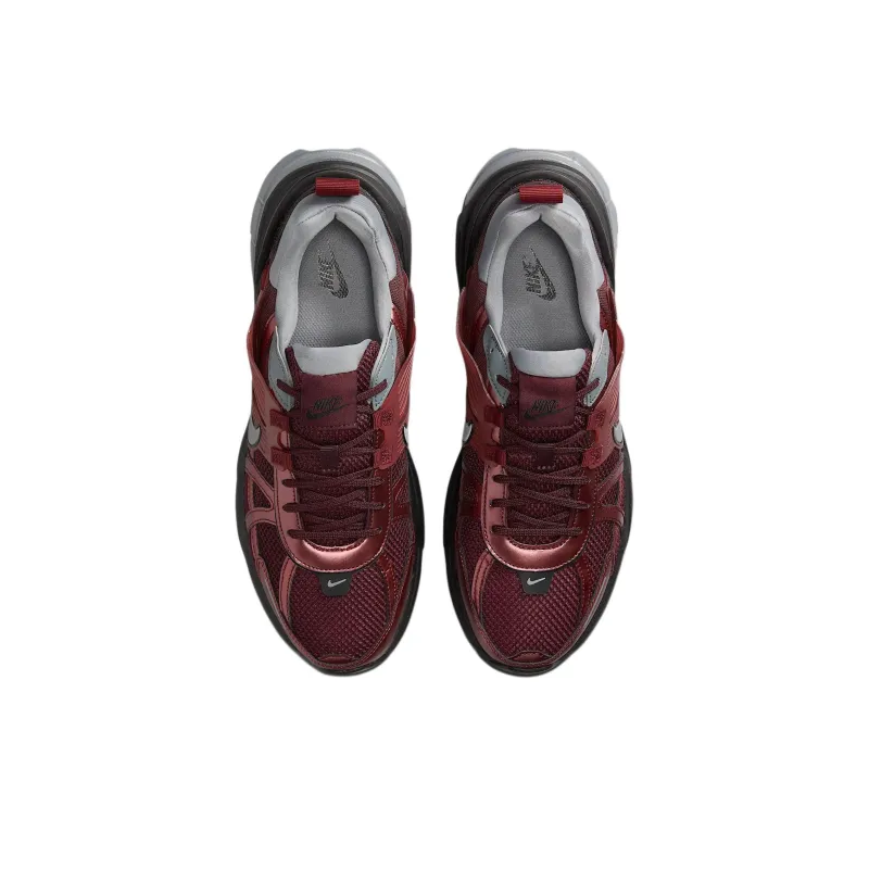 Nike V2K Run Anti-Slip Wear-Resistant Low-Top Casual Running Shoes Men's Deep Red-2