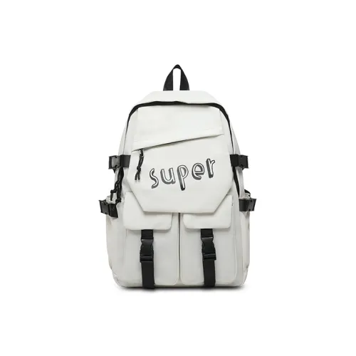 Parker Bear Nylon Backpack Regular Unisex Multicolor