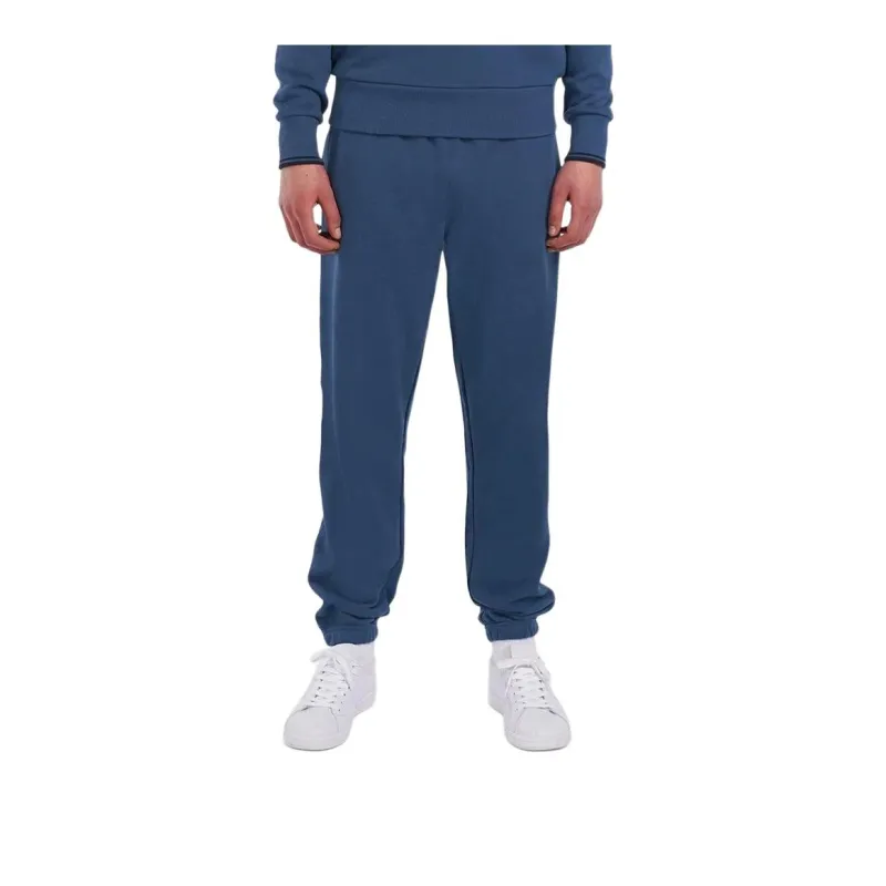 FRED PERRY Knitted Sweatpants Men's Marine Blue-0