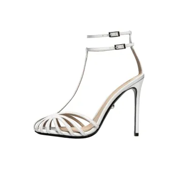 ALEVI Stella Strap Sandals 11cm Women's White