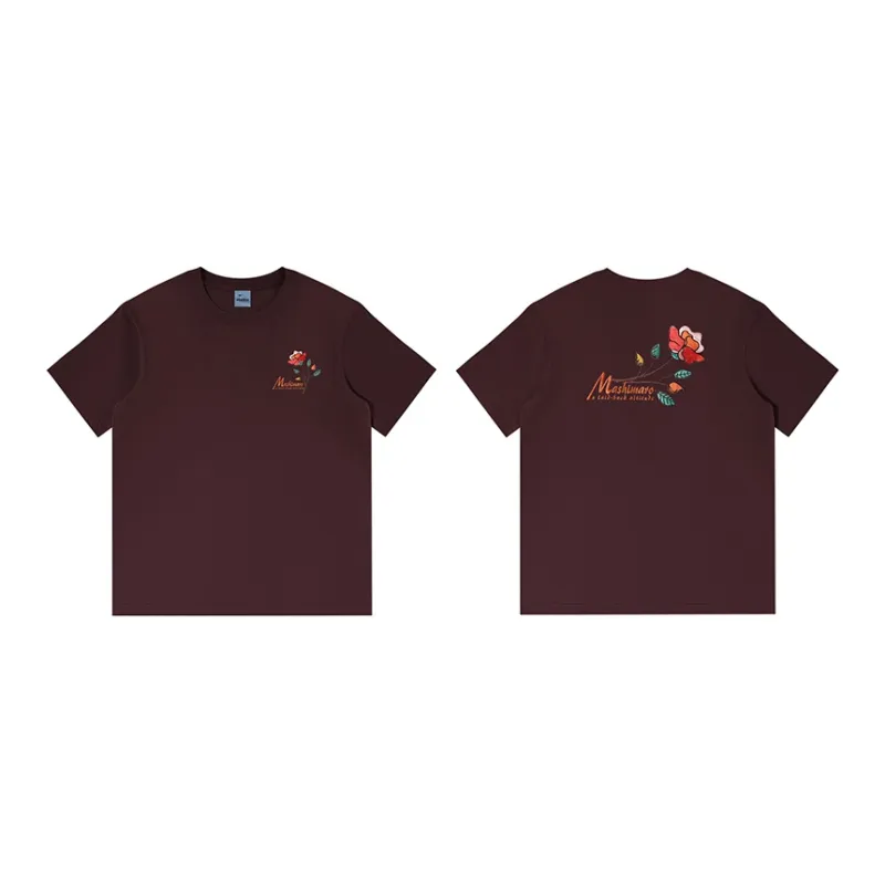 MashiMaro Short-Sleeved T-Shirts Unisex-21